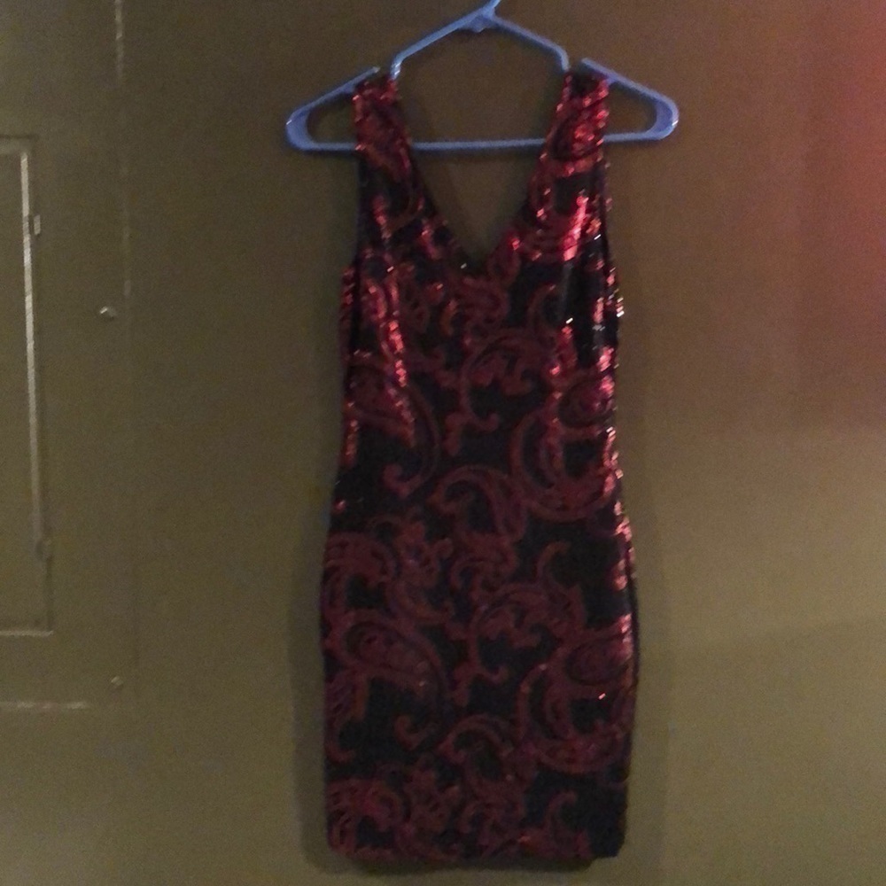 🆕 tea n rose Black and Red Dress